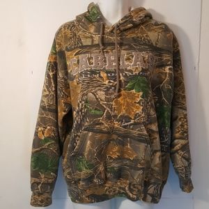 Cabela's Camouflage Hoodie Medium